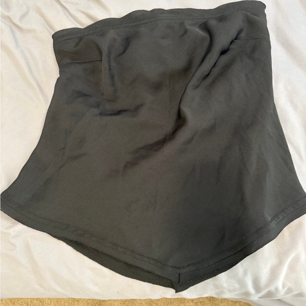 Free People black tube top blouse